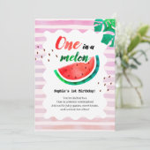 Ein Tag in Melon Einladung (Stehend Vorderseite)
