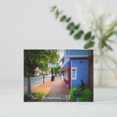 Ein Tag in Moorestown, NJ Postkarte (Stehend Vorderseite)