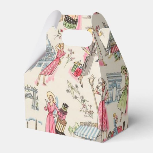 Ein Tag in Paris Geschenkschachtel (Rückseite)