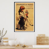 Ein Tag in Paris (in 23 Größen) Poster (Küche)