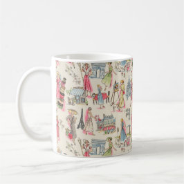 Ein Tag in Paris Kaffeetasse