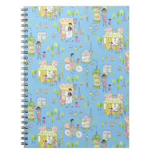 Ein Tag in Paris Notizblock