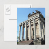 Ein Tag in Rom Postkarte (Vorne/Hinten)