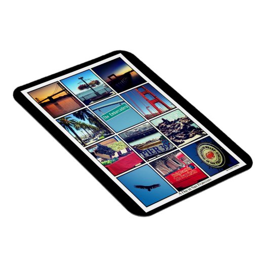 Ein Tag in San Francisco Magnet (Rechte Seite)