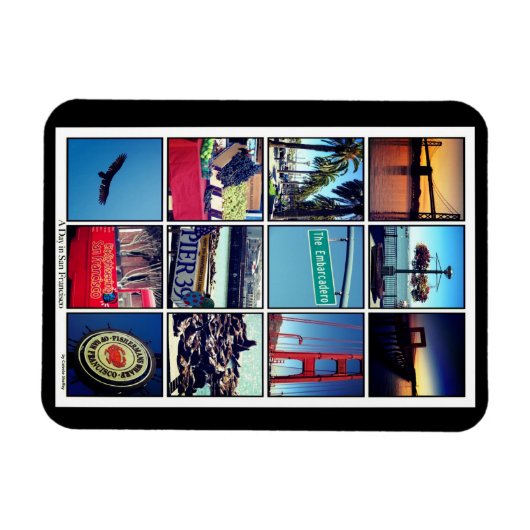 Ein Tag in San Francisco Magnet (Horizontal)