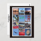 Ein Tag in San Francisco Postkarte (Vorne/Hinten)