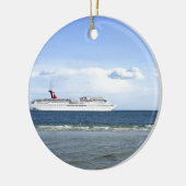 Ein Tag Keramik Ornament (Links)