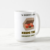 EIN TAG LANG BEHIELT DIE GRUMPIEN WEG KAFFEETASSE (VorderseiteRechts)