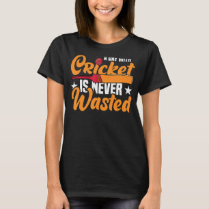 Ein Tag mit Crickets Cricket-Sportteam-Basketball T-Shirt