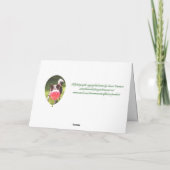 "Ein Tag mit einem Ballon!" Karte (Rückseite)