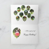 "Ein Tag mit einem Ballon!" Karte (Innenseite)