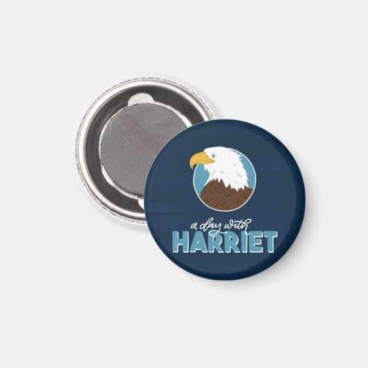 Ein Tag mit Harriet Magnet (Vorderseite/Rückseite)