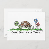 Ein Tag nach dem anderen (Erholung) Postkarte (Vorne/Hinten)