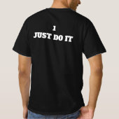 EIN TAG ODER DER ERSTE TAG T-Shirt (Rückseite)