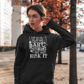 Ein Tag ohne Dunkelheit - Funny Dart Spaß Hoodie