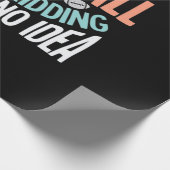 Ein Tag ohne Fußball keine Idee Geschenkpapier (Ecke)