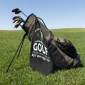 Ein Tag ohne Golf Golfhandtuch (Gras)
