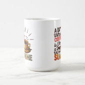 Ein Tag ohne Kaffee Kaffeetasse (Mittel)