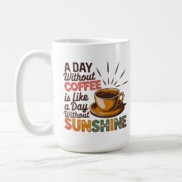 Ein Tag ohne Kaffee Kaffeetasse