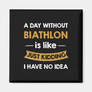 Ein Tag ohne meinen Biathlon ist wie ein Kinderspi Magnet