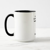 Ein Tag ohne Volleyball Tasse (Links)