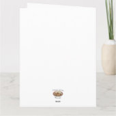 Ein Tag voller Liebe - Geburtstagskarte Karte (Rückseite)