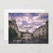 Ein Tag voller Märkte am Tartu-Platz Postkarte (Vorne/Hinten)
