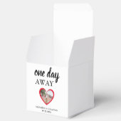 Ein Tag weg Herz Foto Probe Abendessen Geschenkschachtel (Geöffnet)