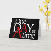 Ein Tag zu einer Zeit Karte (Gelbe Blume)