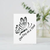 Ein Tag zu einer Zeit Postkarte (Stehend Vorderseite)