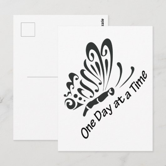 Ein Tag zu einer Zeit Postkarte (Vorne/Hinten)