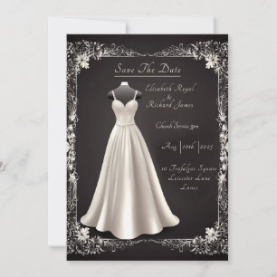 Ein Tag zum Gedenken an das Hochzeitskleid Einladung