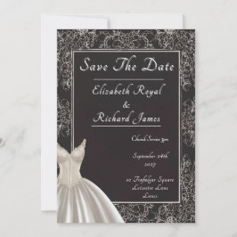 Ein Tag zum Gedenken an das Hochzeitskleid Einladung