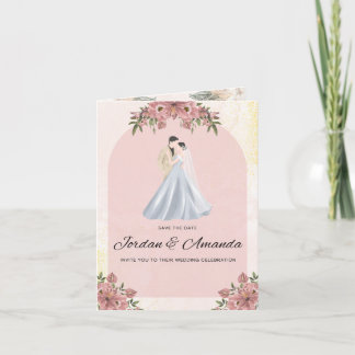 "Ein Tag zum Gedenken - unser Hochzeitsempfang Karte