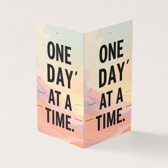 Ein Tag zur Zeit (Vorderseite)