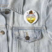 Ein Tagesethnischer Engel Button (Beispiel)