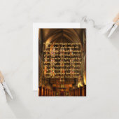 Ein tägliches Gebet für Empathie-Flatrate Grußkart Karte (Vorderseite/Rückseite Beispiel)