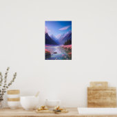 Ein Tal der Schönheit und des Friedens Poster (Küche)