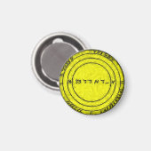 Ein Talisman, der allen Wohlstand sicherstellt Magnet (Vorderseite/Rückseite)