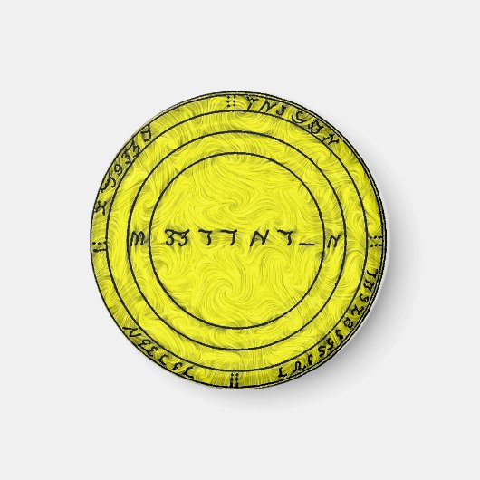 Ein Talisman, der allen Wohlstand sicherstellt Magnet (Vorne)