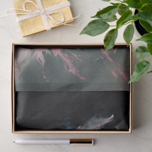 Ein Tanz aus dem Farbtönpapier Seidenpapier (Geschenk)