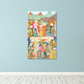 Ein Tanz für das Vergnügen von Sultan Ahmet III Leinwanddruck (Insitu (Holzboden))