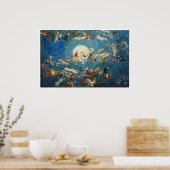 Ein Tanz rund um den Mond Poster (Küche)