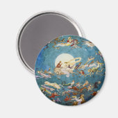 Ein Tanz um das Mondmagnet Magnet (Vorderseite/Rückseite)