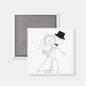 Ein Tanz und ein Kuss Magnet (Vorderseite/Rückseite)