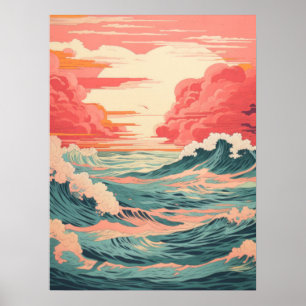 Ein Tanz von Wellen und Sonnenschein Poster