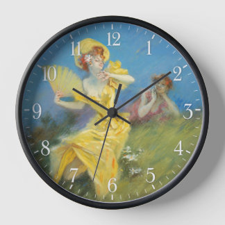 Ein tanzendes Mädchen Uhr