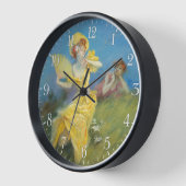 Ein tanzendes Mädchen Uhr (Winkel)