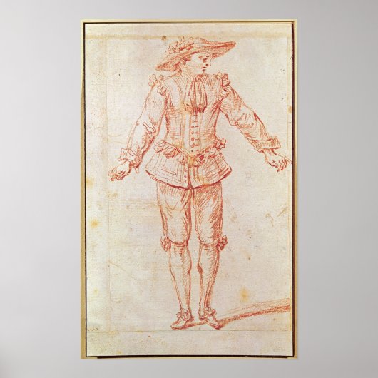 Ein Tänzer aus der Pariser Oper Poster (Vorne)