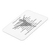 Ein Tänzergebet Magnet (Linke Seite)